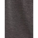 Elegant Gray Woolen Designer T-Shirt