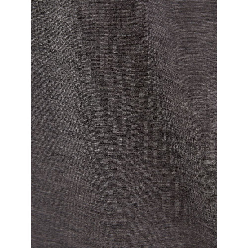 T-shirt de créateur en laine gris élégant