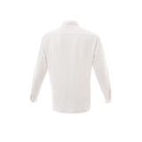 Elegant White Cotton Men's Shirt