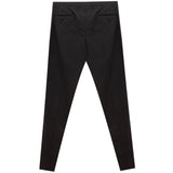 Sleek Black Wool Trousers for Men