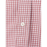 Chemise pour hommes roses en coton élégant