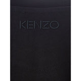 Elegante tee di cotone nero Kenzo per donne