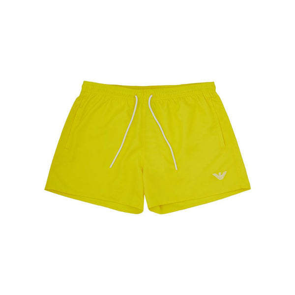 Short de natation jaune ensoleillé pour les hommes