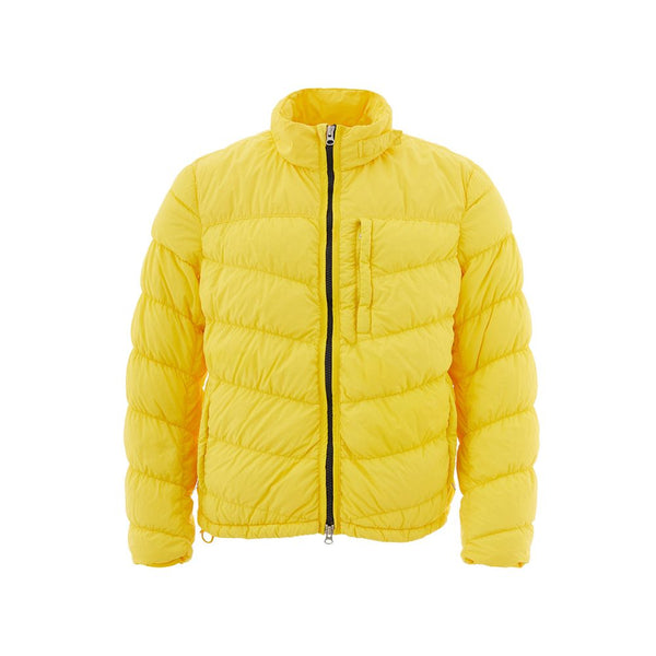 Veste extérieure jaune vibrante pour hommes