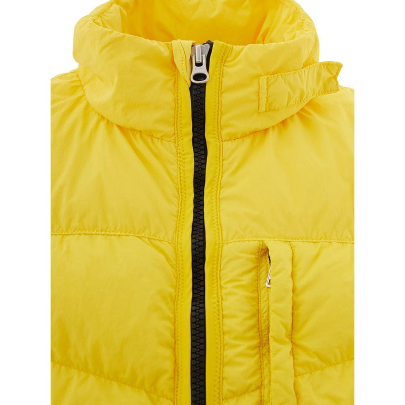 Veste extérieure jaune vibrante pour hommes