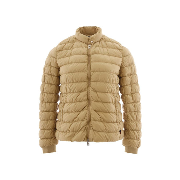 Beige Polyamid Designerjacke