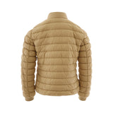 Beige Polyamid Designerjacke