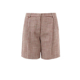 Elegante Seidenlinienmischungs-Multikolen-Shorts