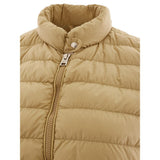 Beige Polyamide Designer Jacket