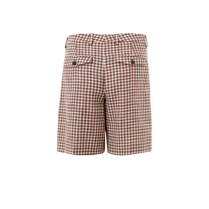 Elegante Seidenlinienmischungs-Multikolen-Shorts