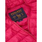 Fuchsia -Eleganz -Polyamidjacke