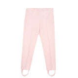 Pantalon viscose rose élégant pour style chic