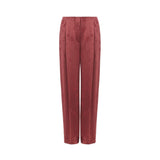 Elegant Red Tailored Pants