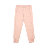 Pantalon en polyester rose élégant pour femmes