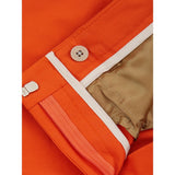 Elegant Cotton Orange Pants