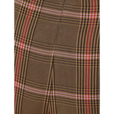 Elegant Brown Viscose Pants for Women