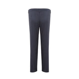 Pantalones de lino azul elegantes