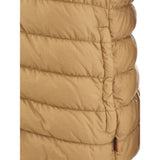 Abrigo de invierno chic de poliamida beige