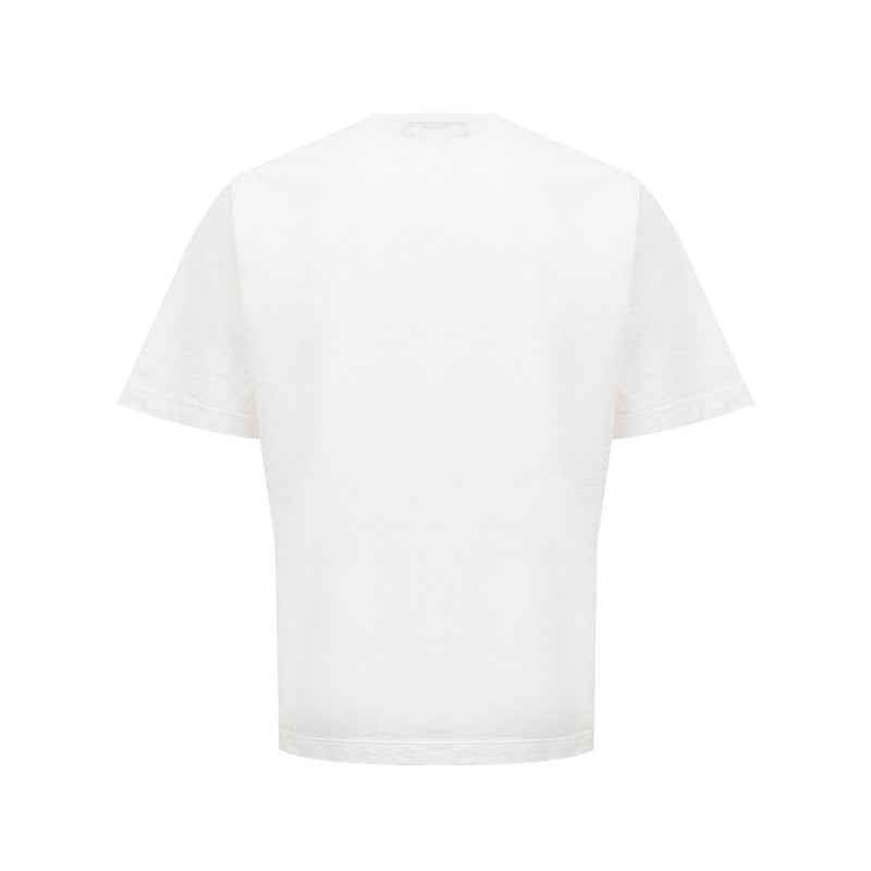 Elegant Cotton White Tee for Stylish Women