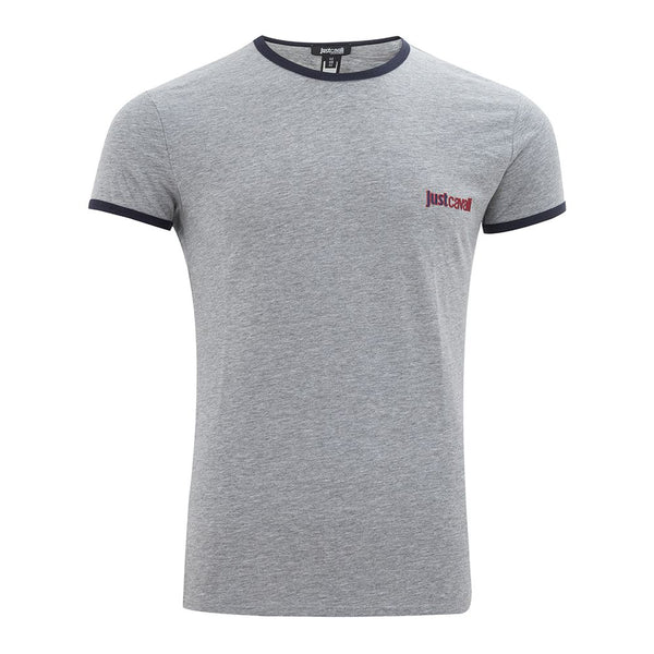 T-shirt en coton gris élégant pour les hommes