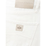 Pantalon en coton blanc élégant