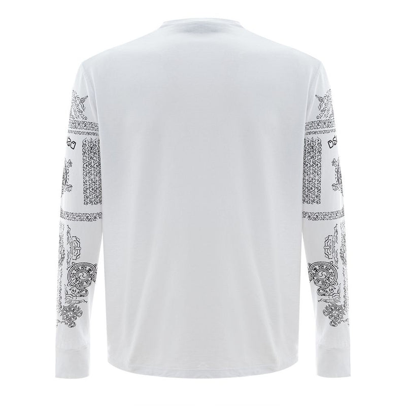 T-shirt di cotone bianco