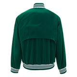 Veste en polyester vert