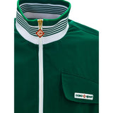 Veste en polyester vert