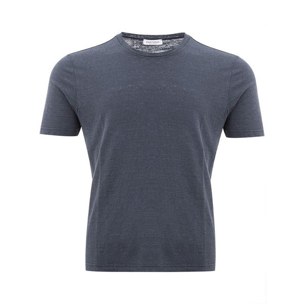 Gran Sasso T-shirt en coton gris élégant