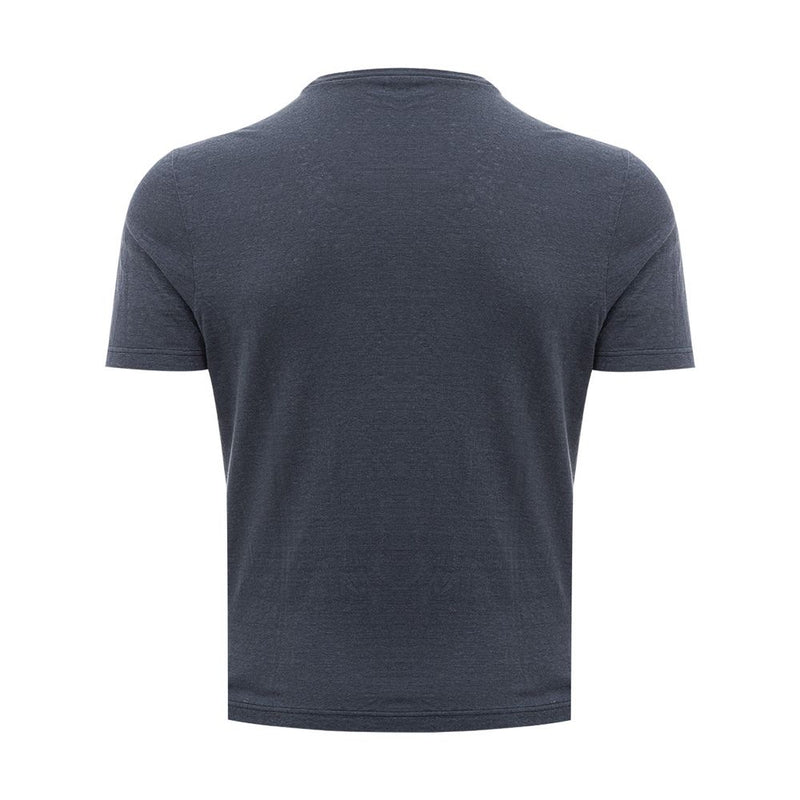 Gran Sasso T-shirt en coton gris élégant