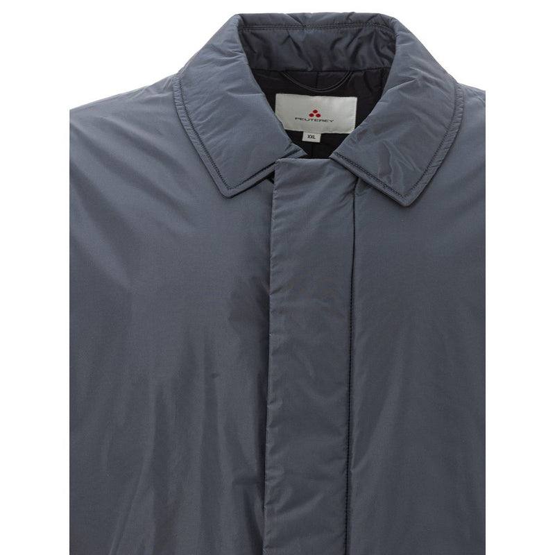 Veste pour hommes en polyamide gris élégant