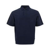 Polo en coton bleu élégant pour hommes