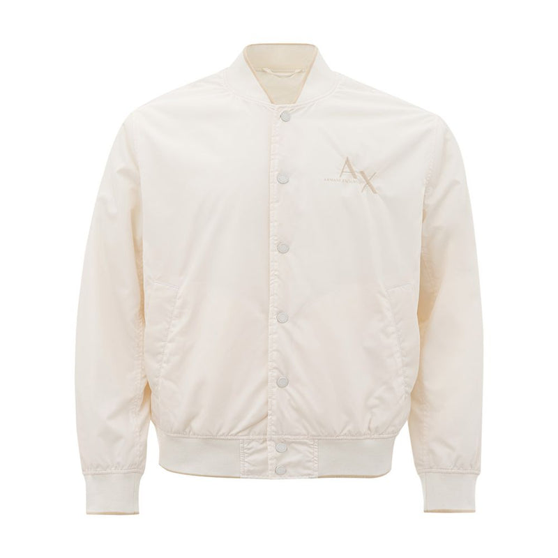 Elegante chaqueta de diseñador blanco para hombres