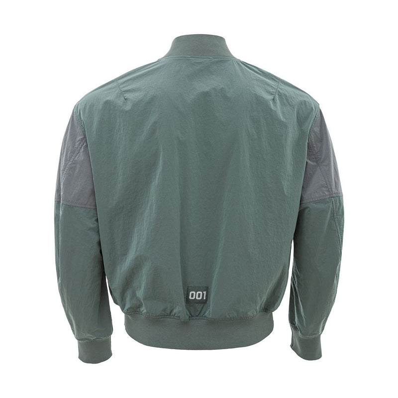 Veste pour hommes en polyamide vert exquis