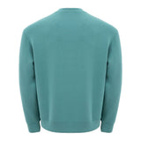 Sleek Green Modal Crewneck Sweater