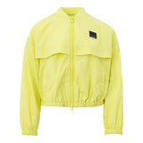 Veste en polyamide jaune chic pour femmes