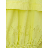 Chic Yellow Polyamide Jacket for Women