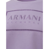 Pull en coton violet chic pour femmes