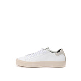 Sneaker in pelle bianca eleganti calzature casual