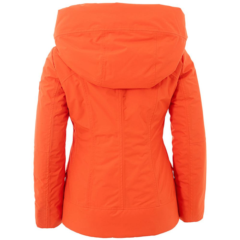 Veste élégante en polyester orange pour femmes