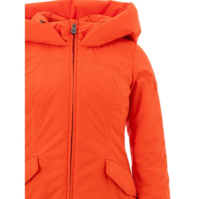 Veste élégante en polyester orange pour femmes