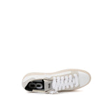 Eleganti sneaker in pelle bianca