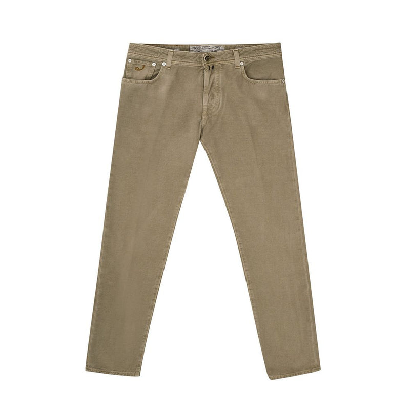 Jacob Cohen Premium Brown Cotton Pants