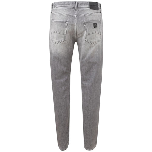 Sleek Grey Cotton Denim Essentials