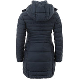 Veste en polyamide bleu chic pour femmes