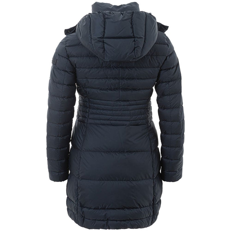 Veste en polyamide bleu chic pour femmes