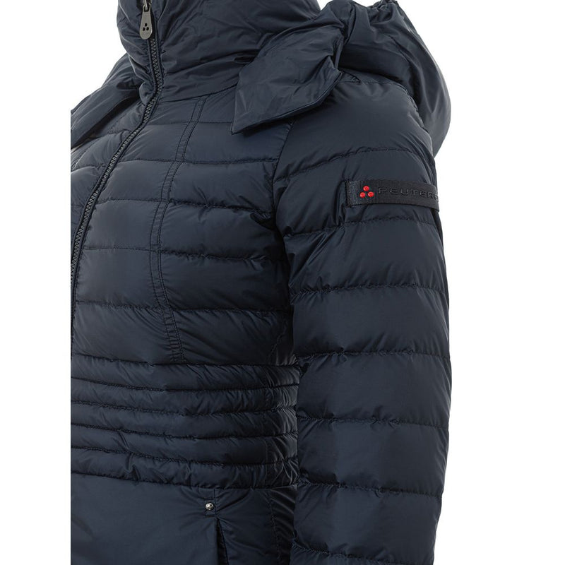 Chic Blue Polyamidjacke für Frauen