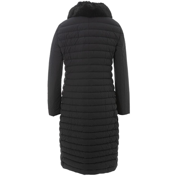 Veste polyamide noire intemporelle