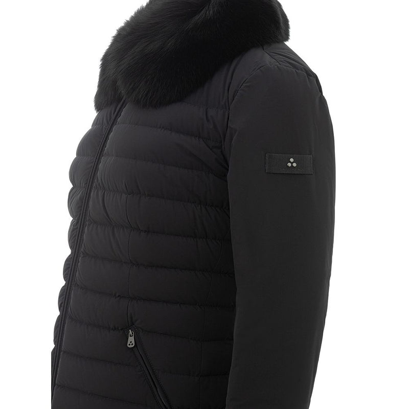 Veste polyamide noire intemporelle