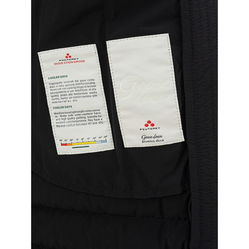 Veste polyamide noire intemporelle